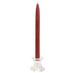 Beeswax Candle - 10 Inch Taper Candle - Red