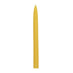 Beeswax Candle - 10 Inch Taper Candle - Yellow Gold