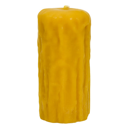 Beeswax Candle - 5 Inch Drip Pillar