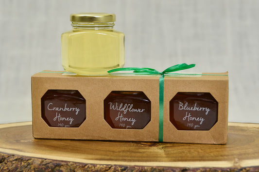 Honey Gift Pack - 3 x 140g jars