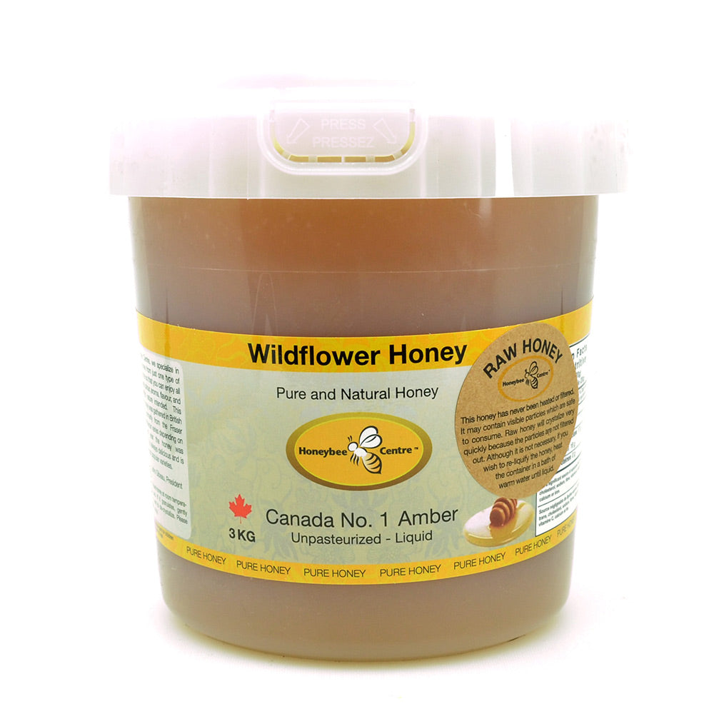 Raw Wildflower Honey Fresh From The Fraser Valley Main Street Honey
