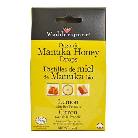 Manuka Honey Drops - Lemon with Bee Propolis - Organic