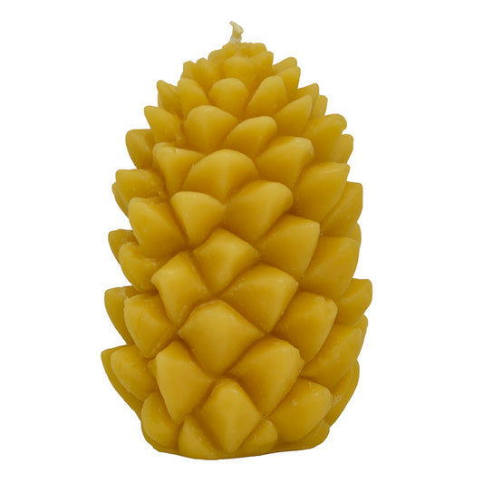 Beeswax Candle - Pine Cone
