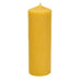 Beeswax Candle - 7 Inch Smooth Pillar