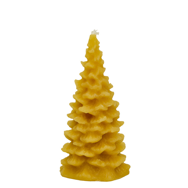 Beeswax Candle - Mini Christmas Tree